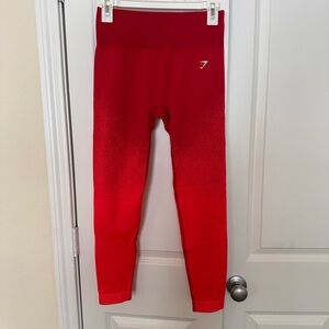 GYMSHARK Pink Seamless Leggings